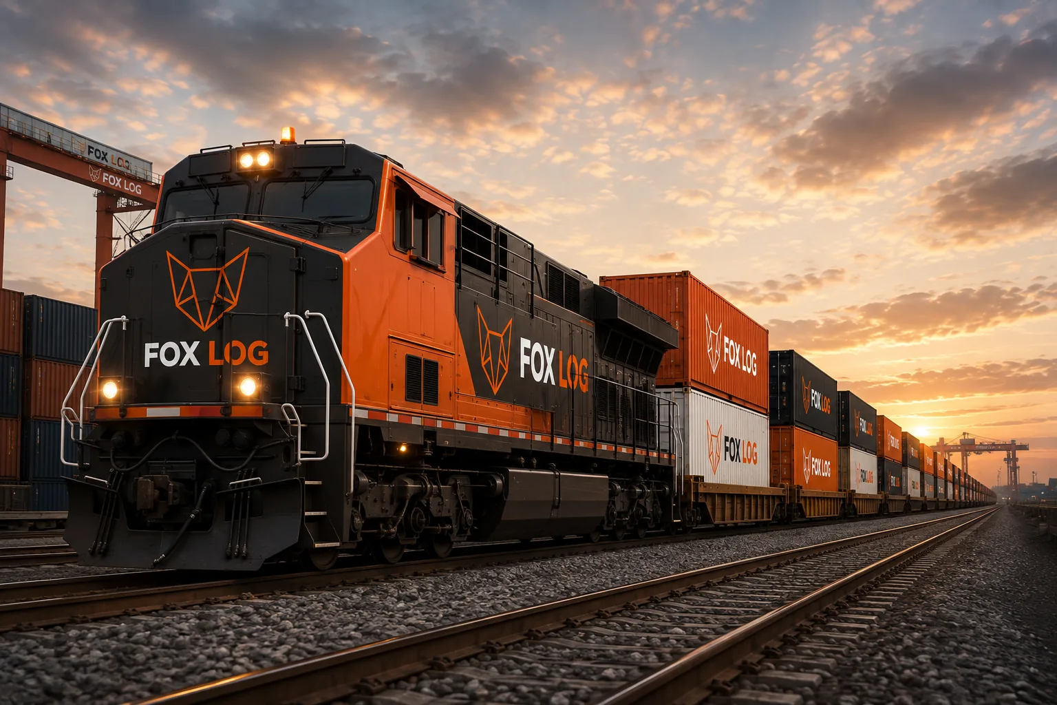 Transporte ferroviario Fox Log
